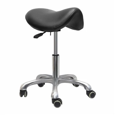 Tabourets de bar à siège de selle sans dossier